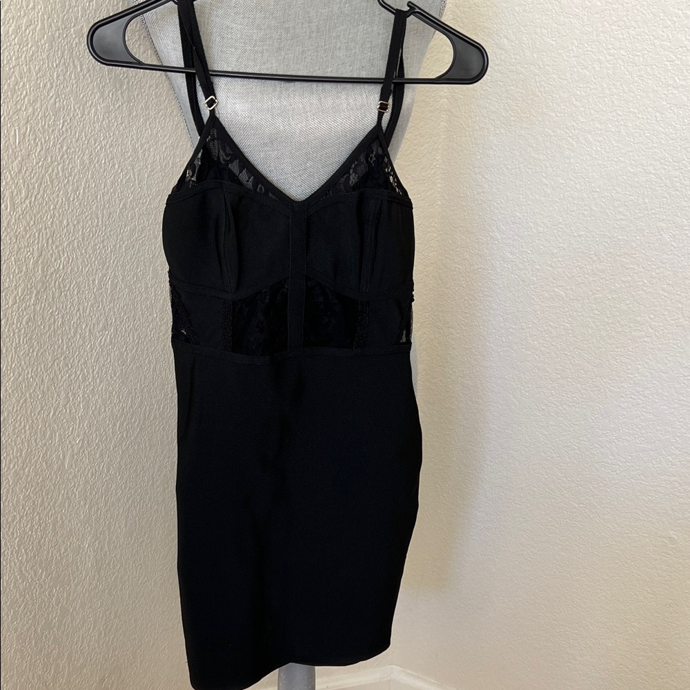Black Strappy Dress